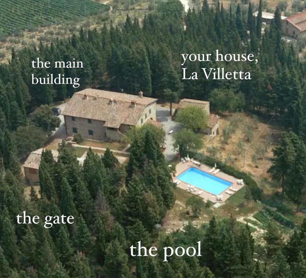 Il Cascino Guest House Greve in Chianti Exterior photo